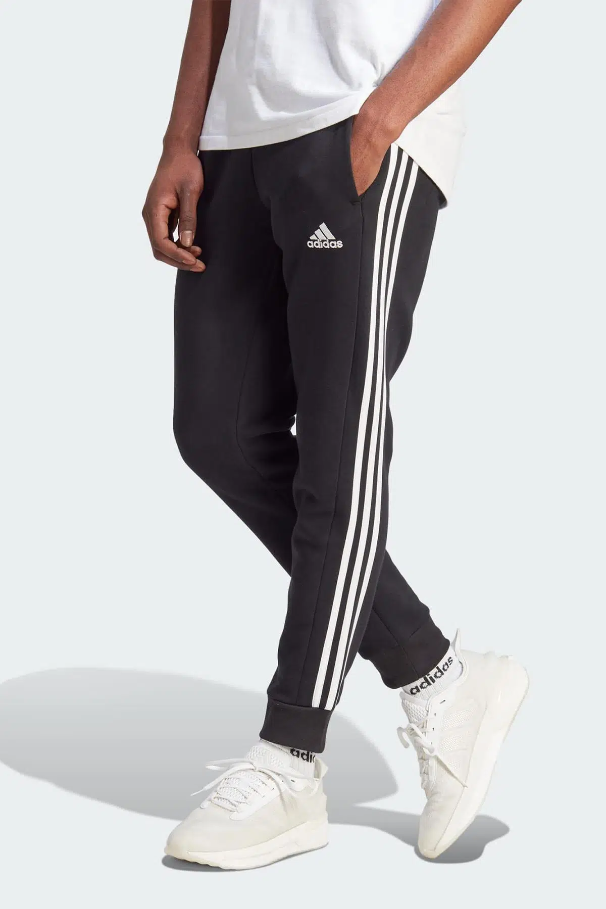 adidas M 3S Fl Tc Pt IB4030 Siyah Erkek Eşofman Altı