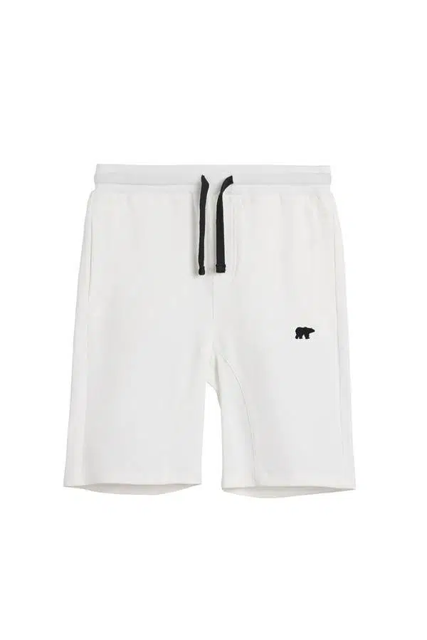 Bad Bear Holmer 24.06.18.001B Beyaz Çocuk Şort