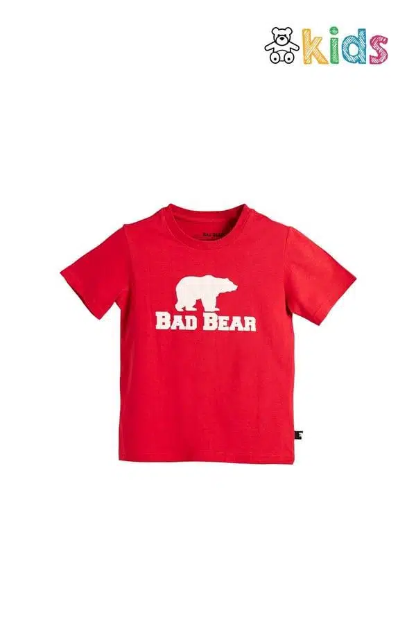 Bad Bear Tee Kids Crimson Red 23.06.07.001K Kırmızı T-Shirt Çocuk Tişört