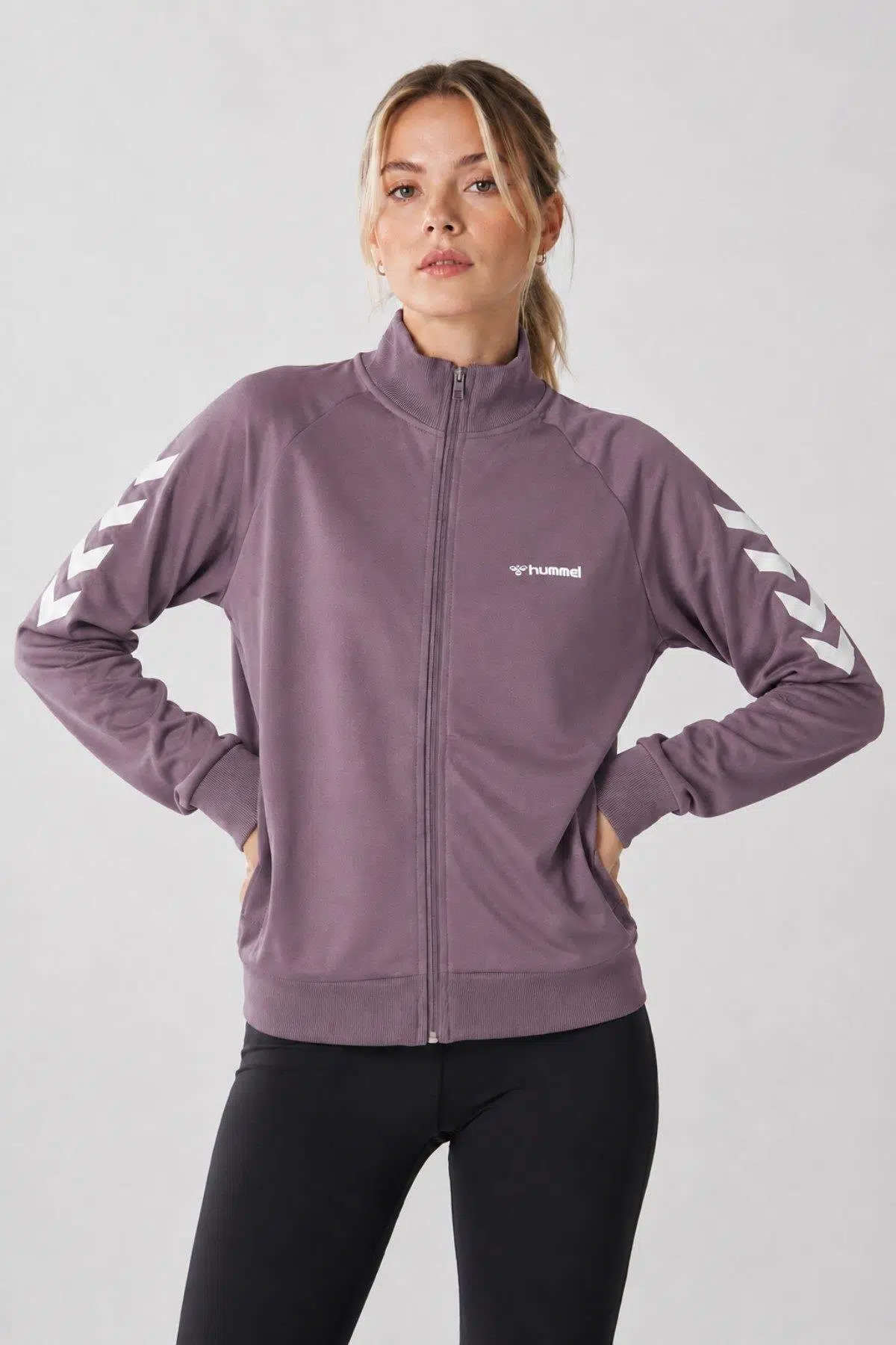 hummel Genesa Zip Jacket 921773-9715 Kadın Lila Ceket