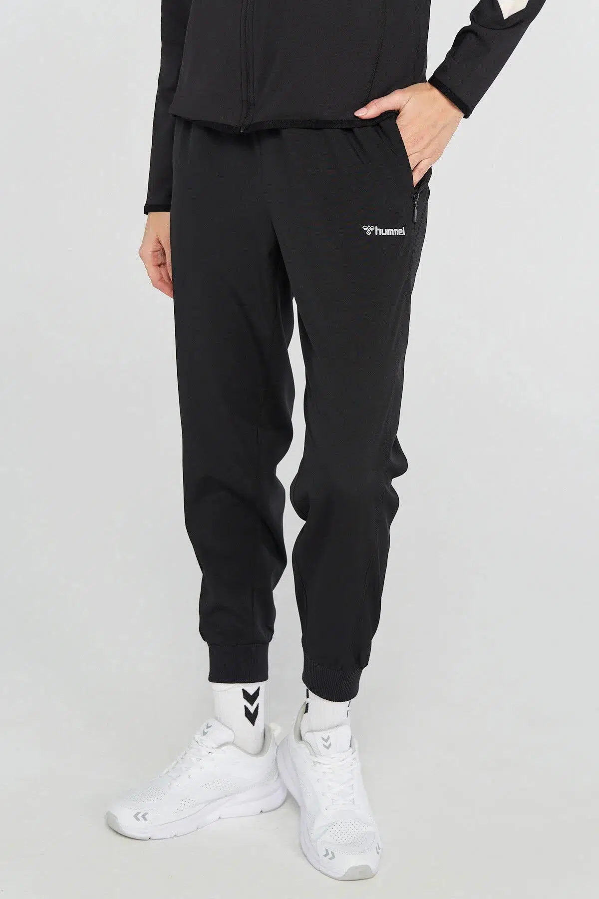 hummel Mabila 7/8 931623-2001 Siyah Kadın Eşofman Altı