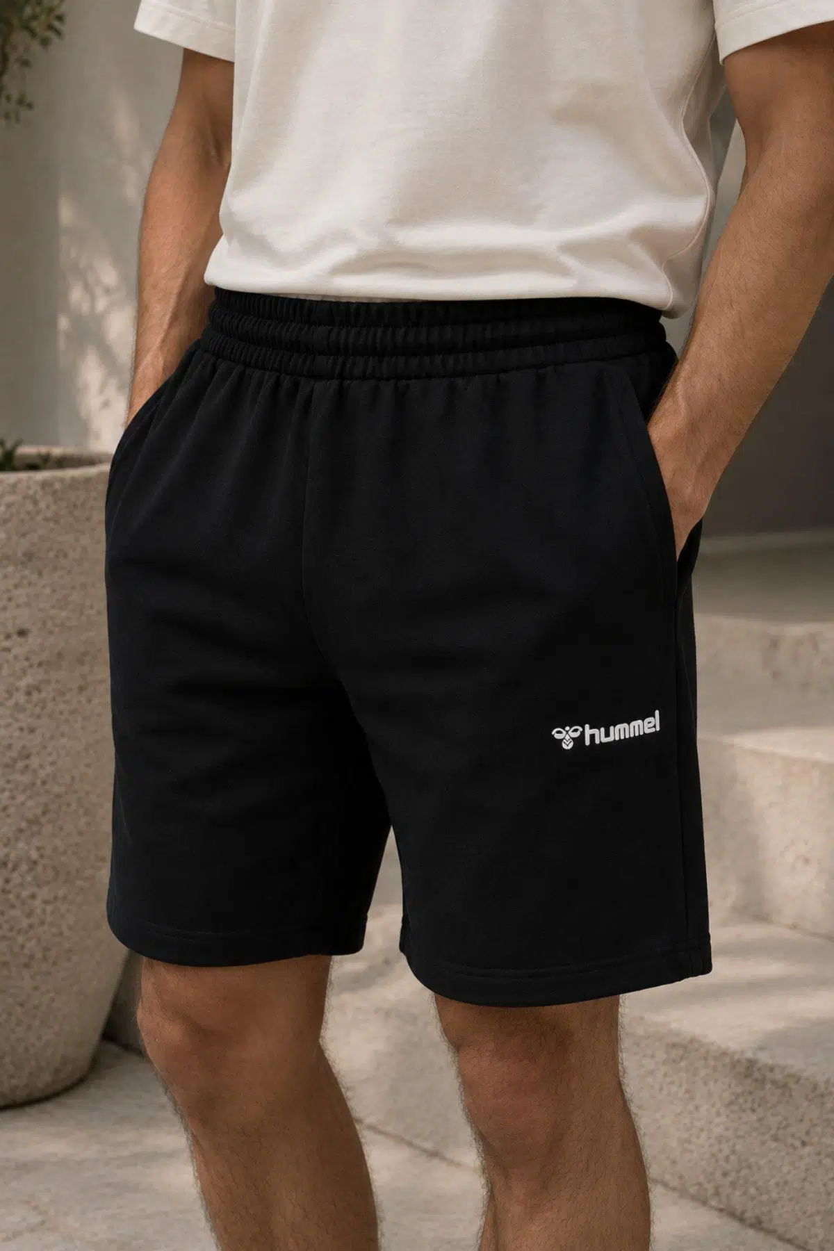 hummel Mesen Short 932095-2001 Siyah Erkek Şort