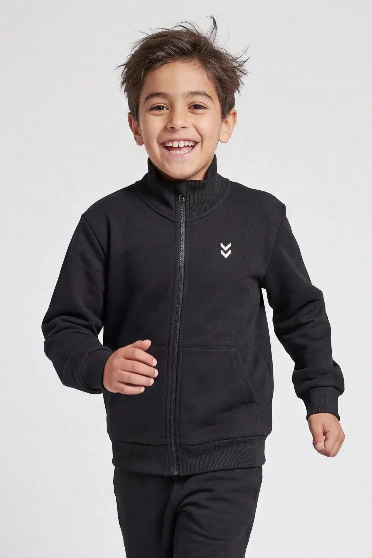 hummel Pulse Kids Zip Jacket 922380-2001 Siyah Çocuk Ceket
