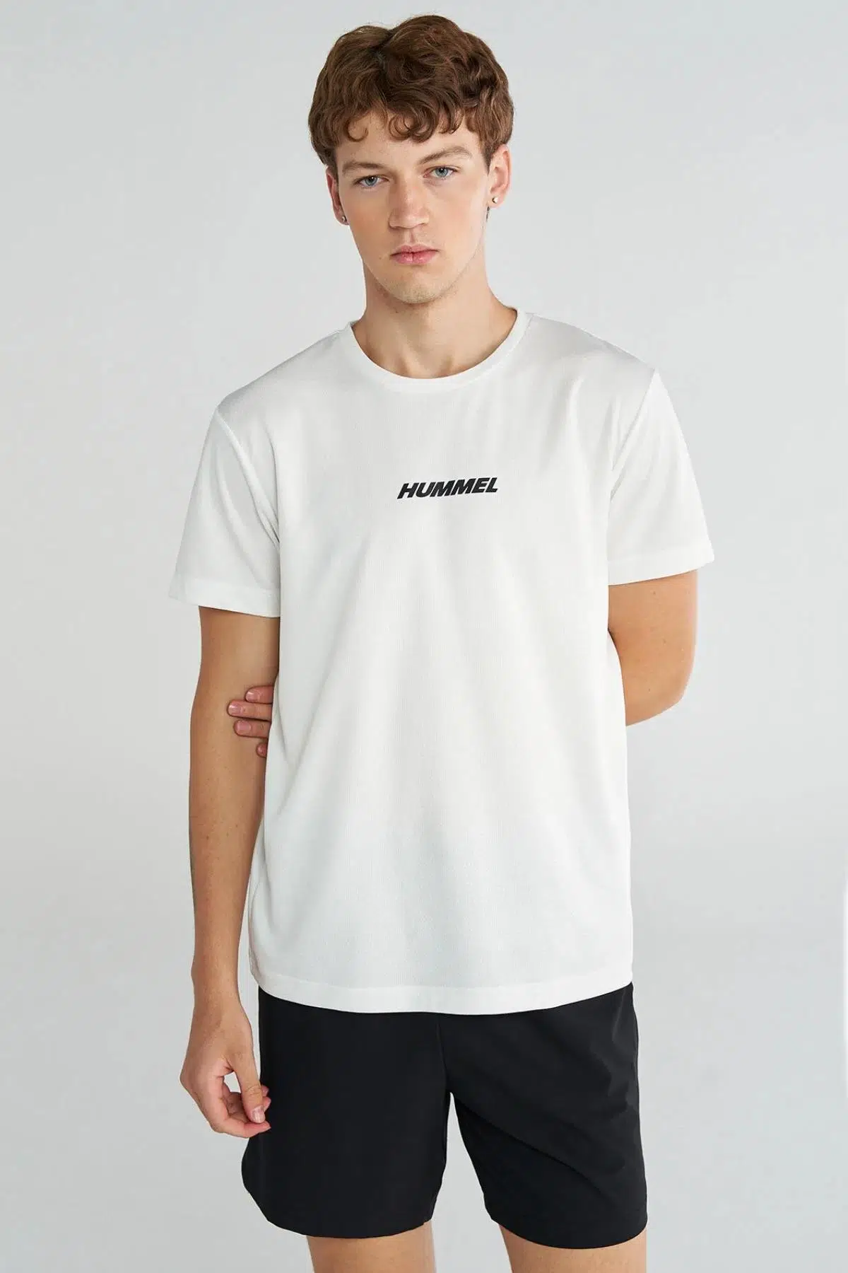 hummel Rico S/S 912251-9003 Beyaz Erkek T-Shirt