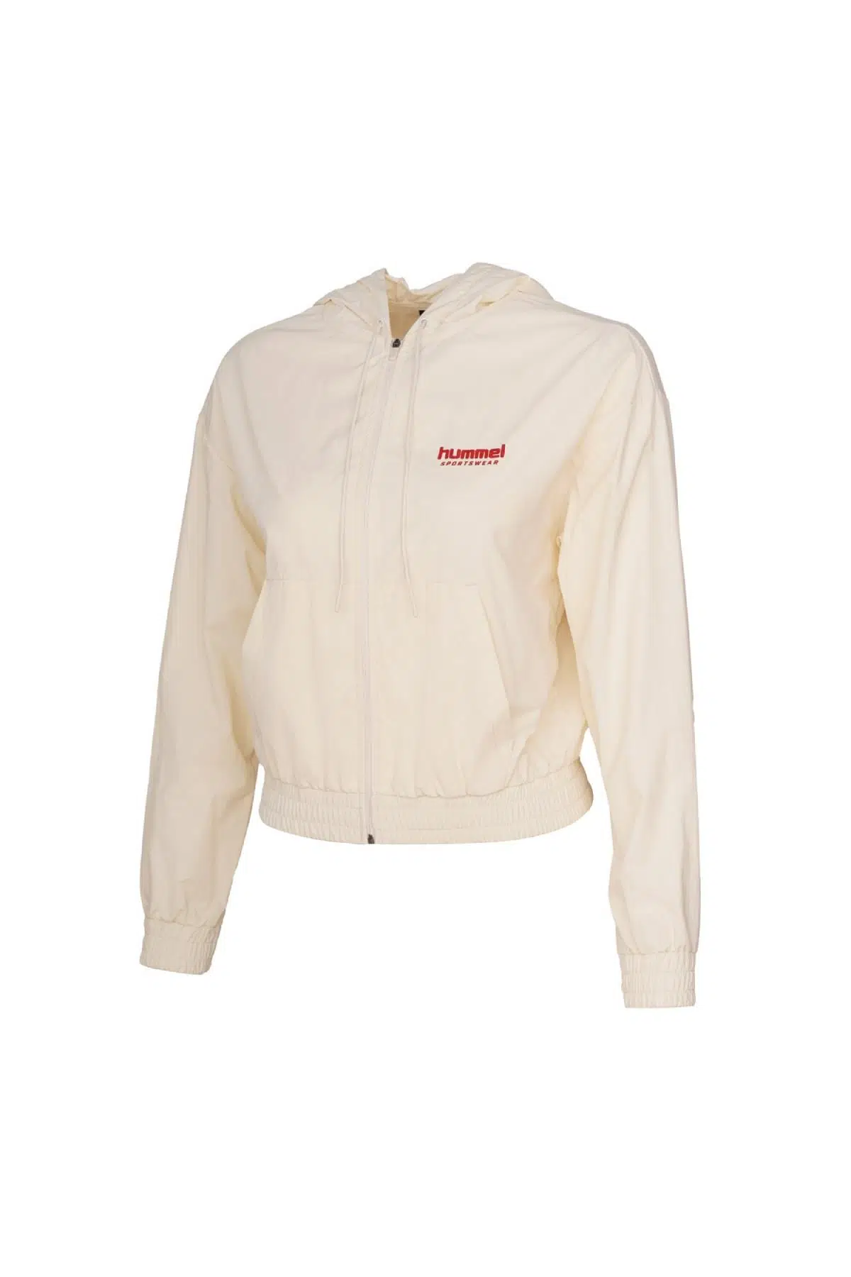 hummel Samba Zip Hoodie 922498-9157 Krem Kadın Fermuarlı Hoodie