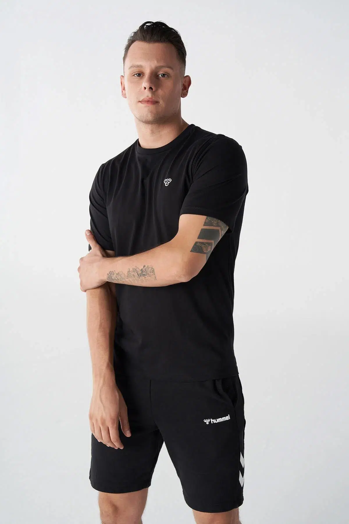 hummel T-Ic Ico Regular 911865-2001 Siyah Erkek T-Shirt