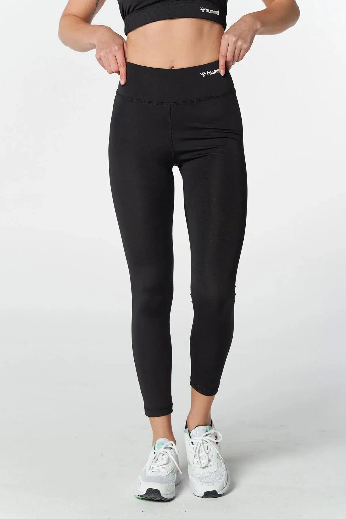 hummel T-Mt Active High Waist 7/8 931763-2001 Siyah Kadın Tayt
