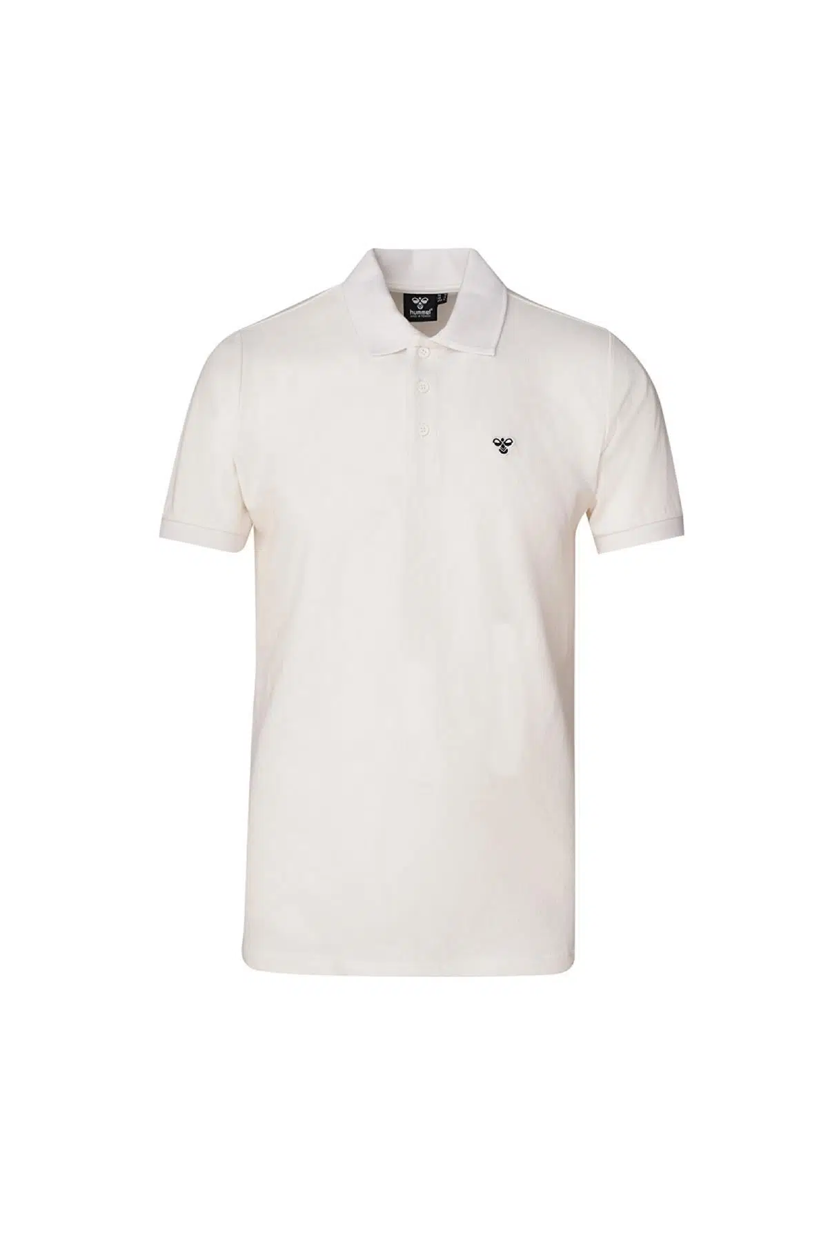 hummel Trona Polo 912358-9157 Ekru Erkek Polo Yaka T-Shirt