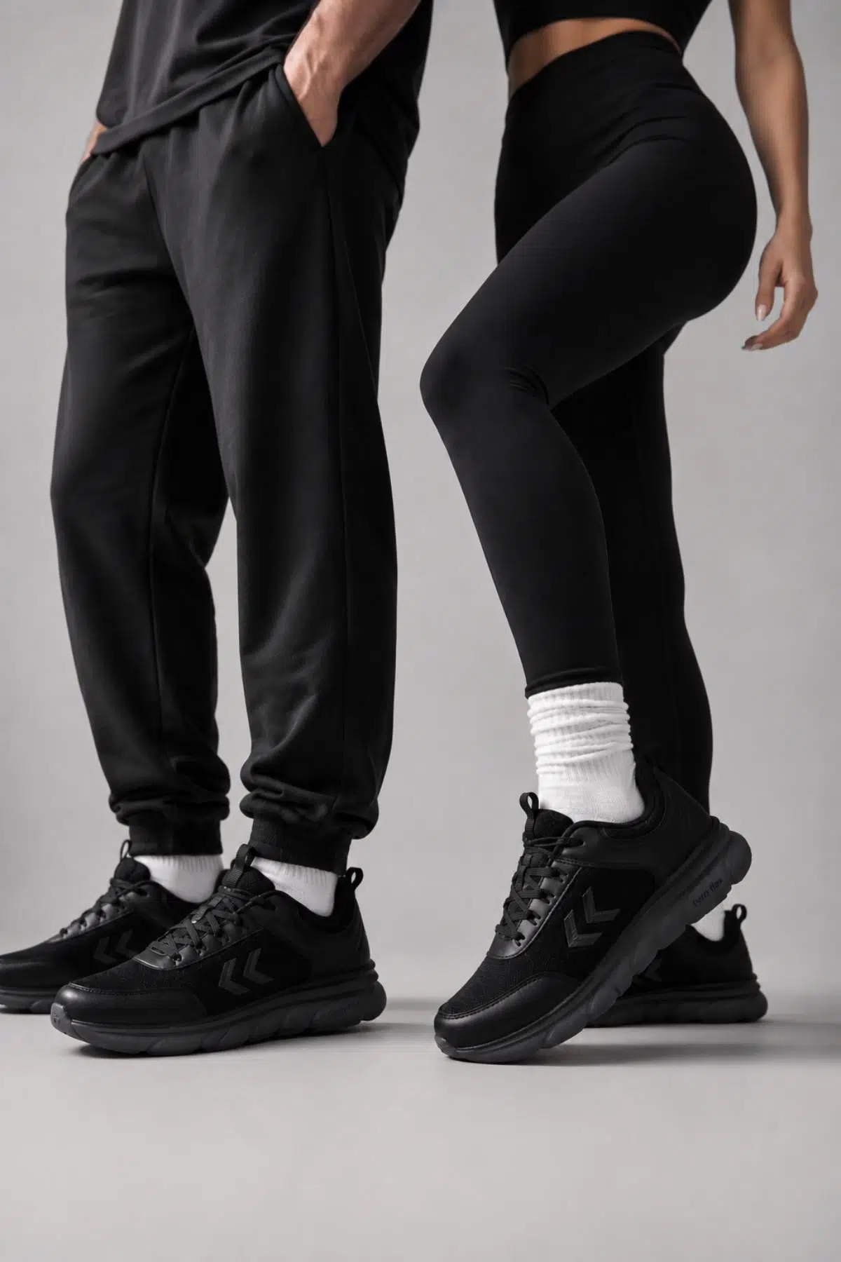 hummel Tyro Flex 900958-2448 Unisex Gri/ Siyah Günlük Ayakkabı 