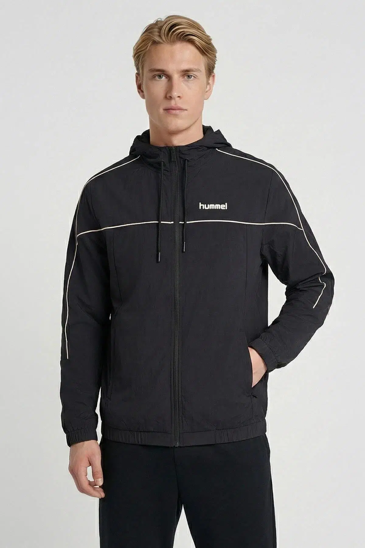 hummel Zafiro Siyah Zip Hoodie 922535-2001