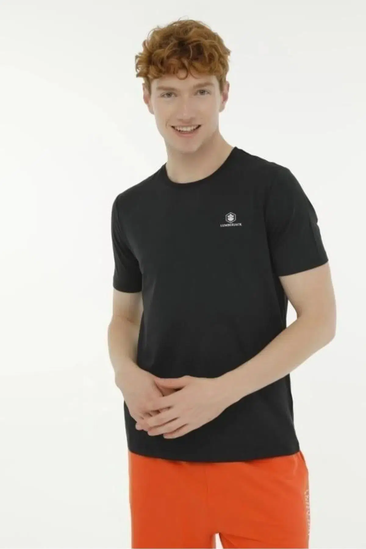 Lumberjack Mb Modal Sb203 4FX 101497283 Siyah Erkek T-Shirt