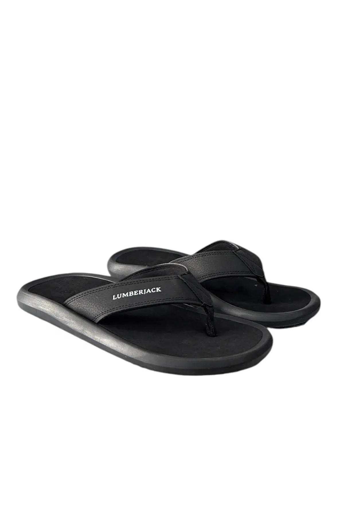 Lumberjack Sainza 4FX 101699619 Siyah Erkek Parmak Arası Terlik
