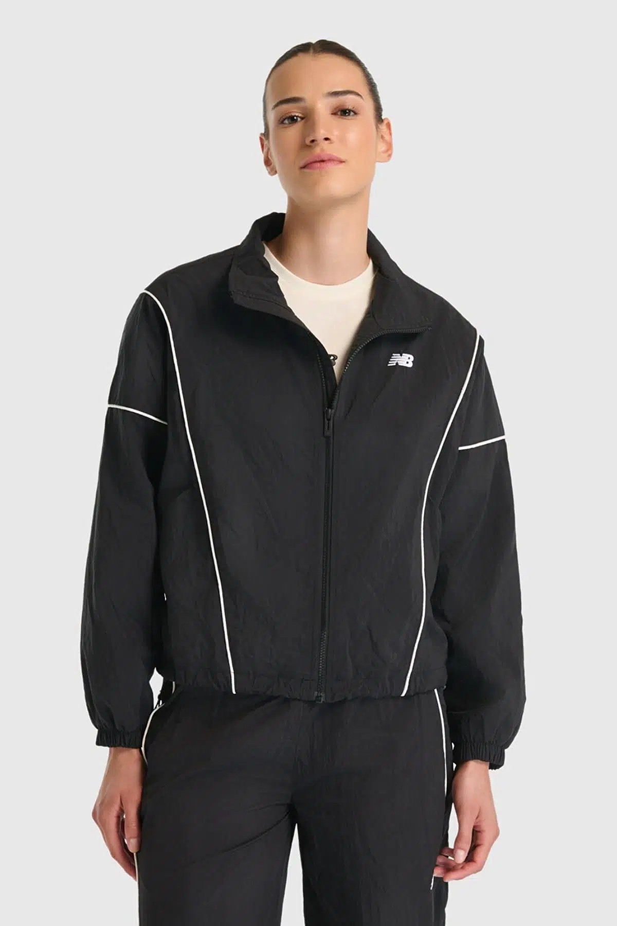 New Balance Jacket WNJ3542-BK Siyah Kadın Ceket