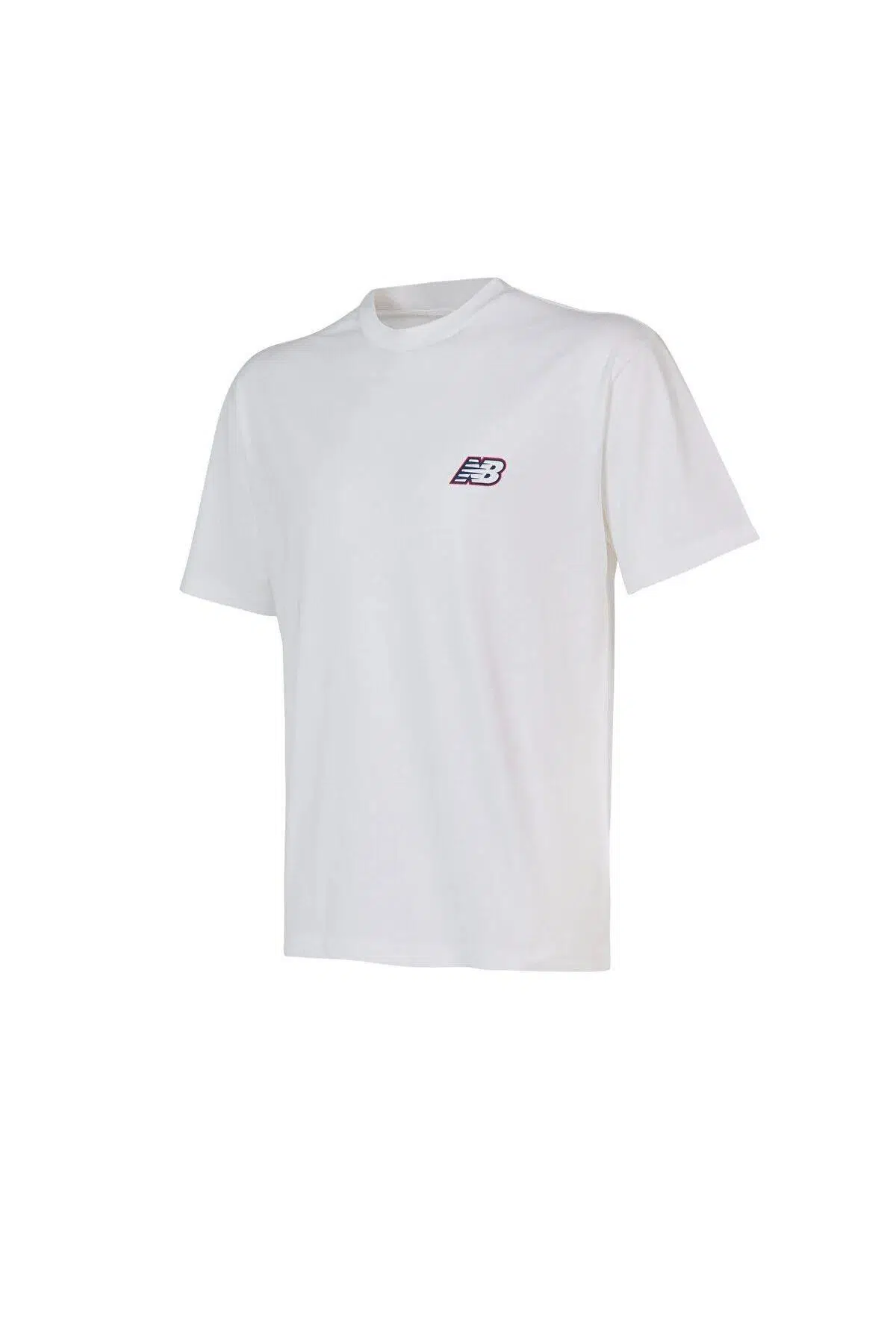 New Balance Lifestyle MNT1647-WT Erkek Beyaz T-Shirt