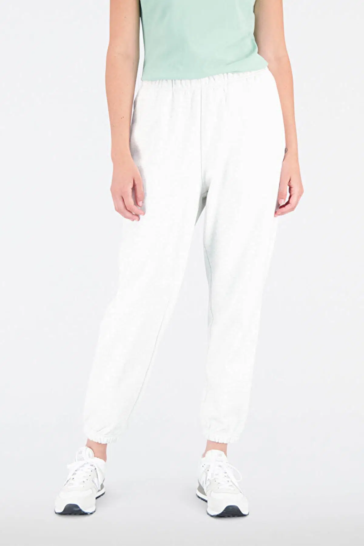 New Balance Lifestyle WNP3356-SAH Gri Kadın Eşofman Altı