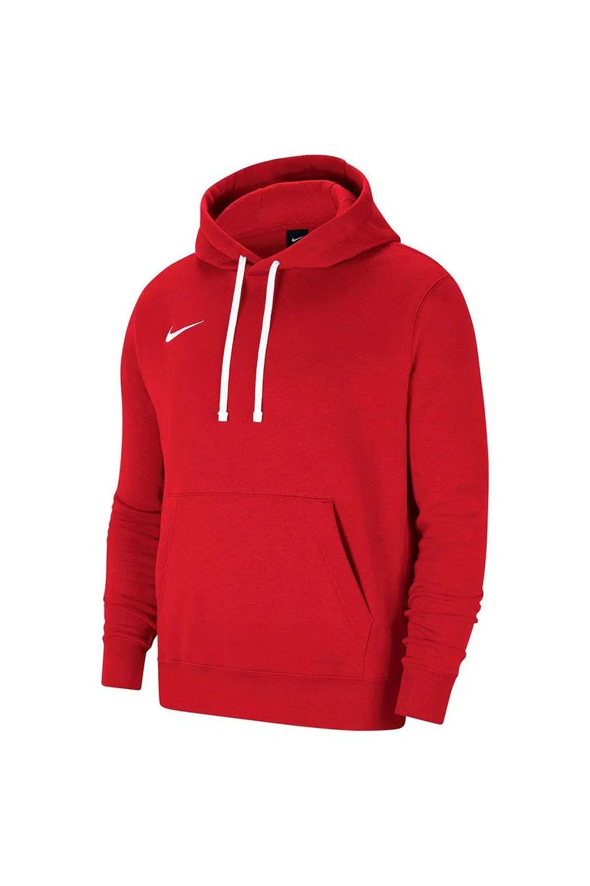 Nike M Flc Park20 PO Hoodie CW6894-657 Kırmızı Erkek Antrenman Eşofman Üstü