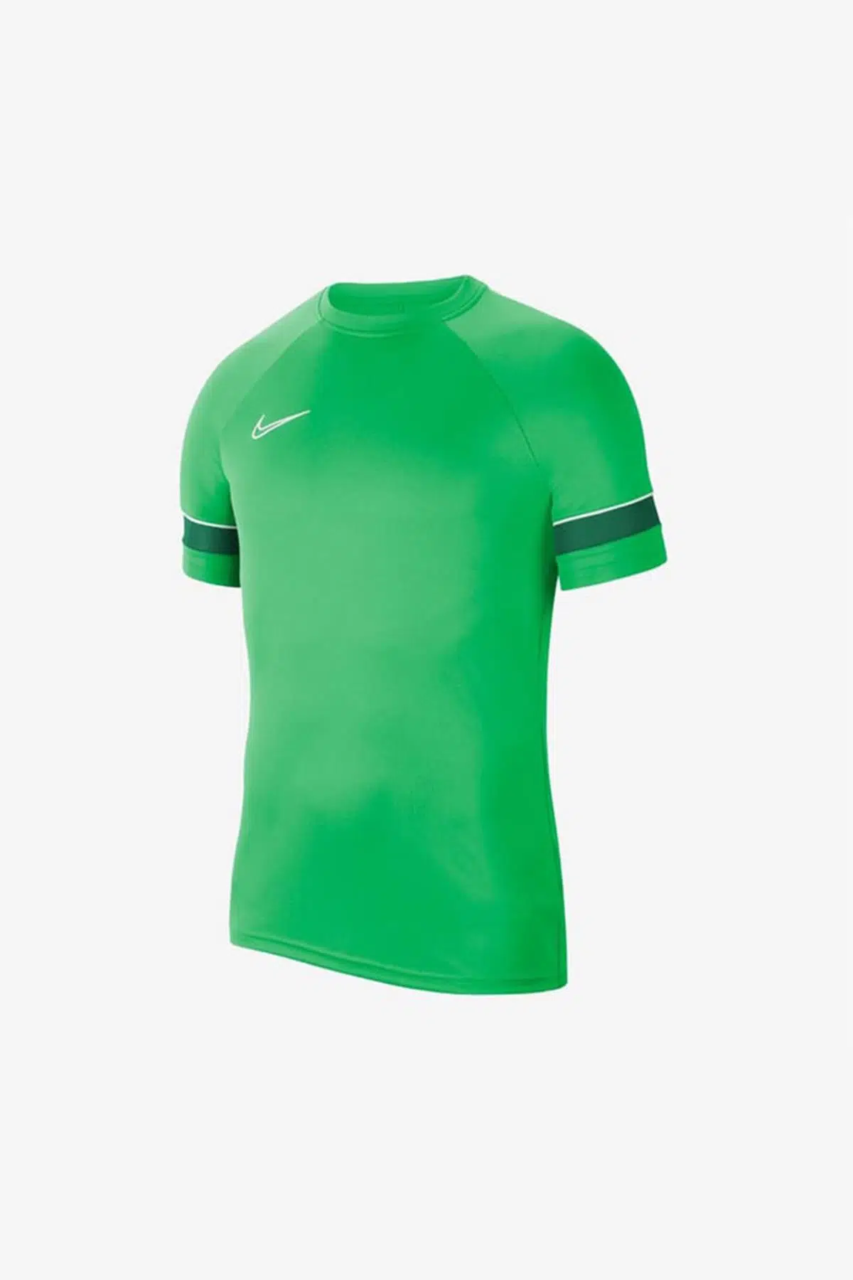 Nike M Nk Df Acd21 Top SS CW6101-362 Yeşil Erkek Futbol Tişörtü