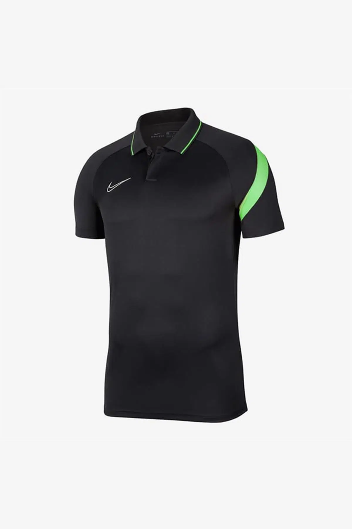 Nike M Nk Df Acdpr Polo BV6922-060 Siyah & Yeşil Erkek Polo Yaka Tişört