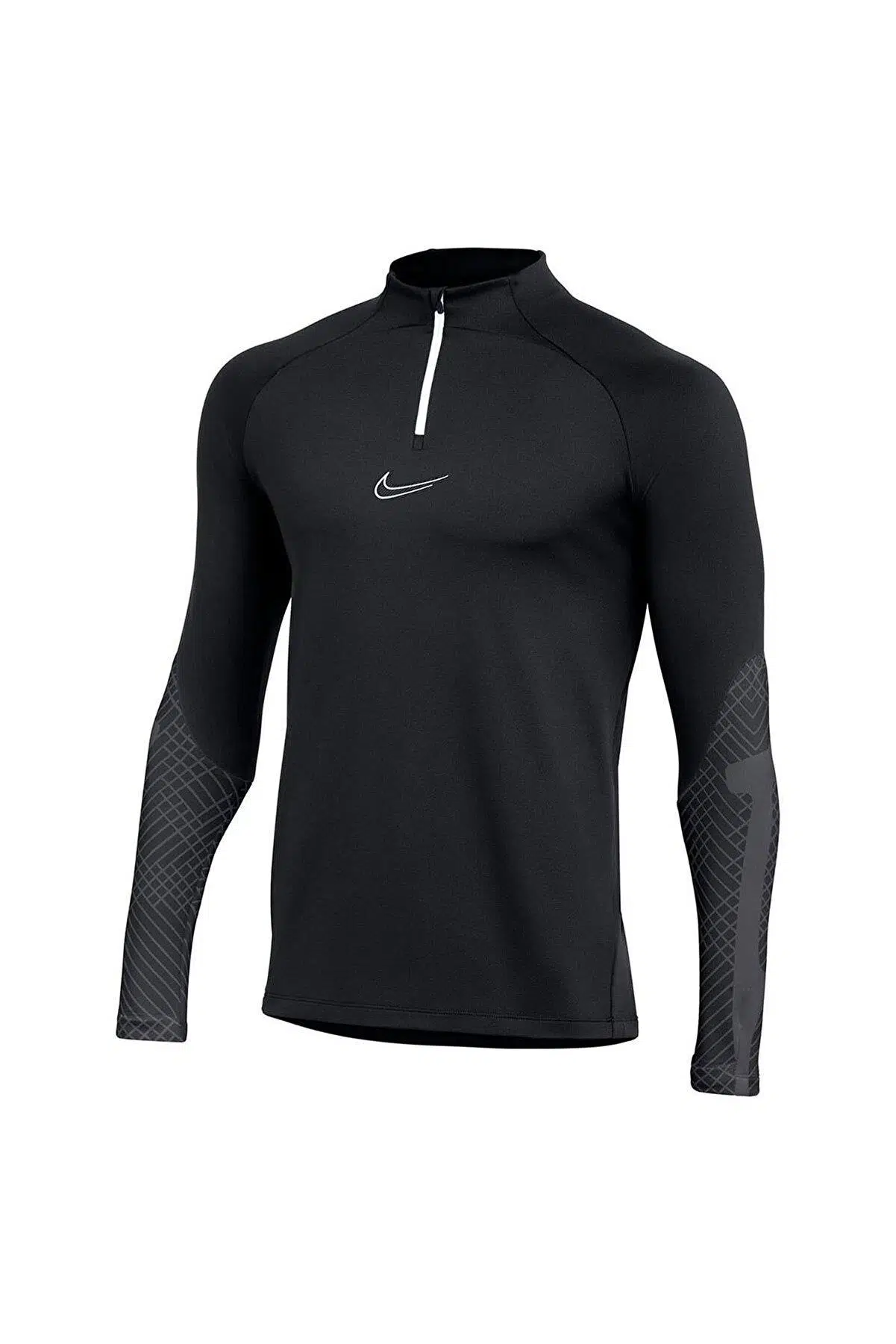 Nike M Nk Df Strk Dril Top DH8732-010 Siyah Erkek Sweatshirt