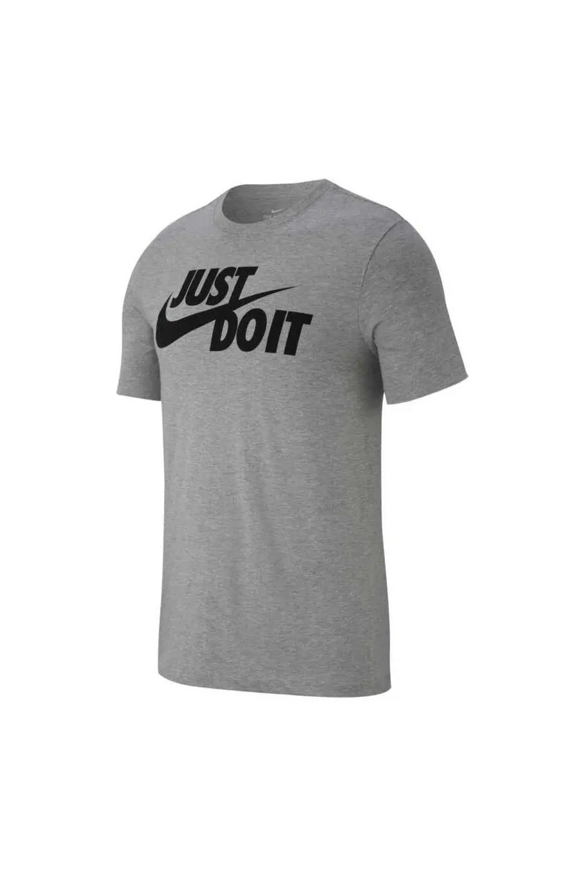 Nike M NSW TEE JUST DO IT SWOOSH AR5006-063 Gri T-shirt