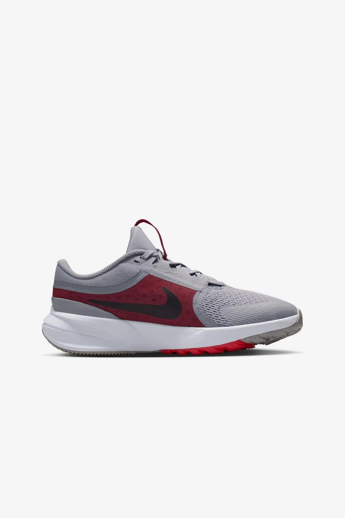 Nike Runner 5 HF7004-100 Gri & Bordo Kadın Günlük Spor Ayakkabı