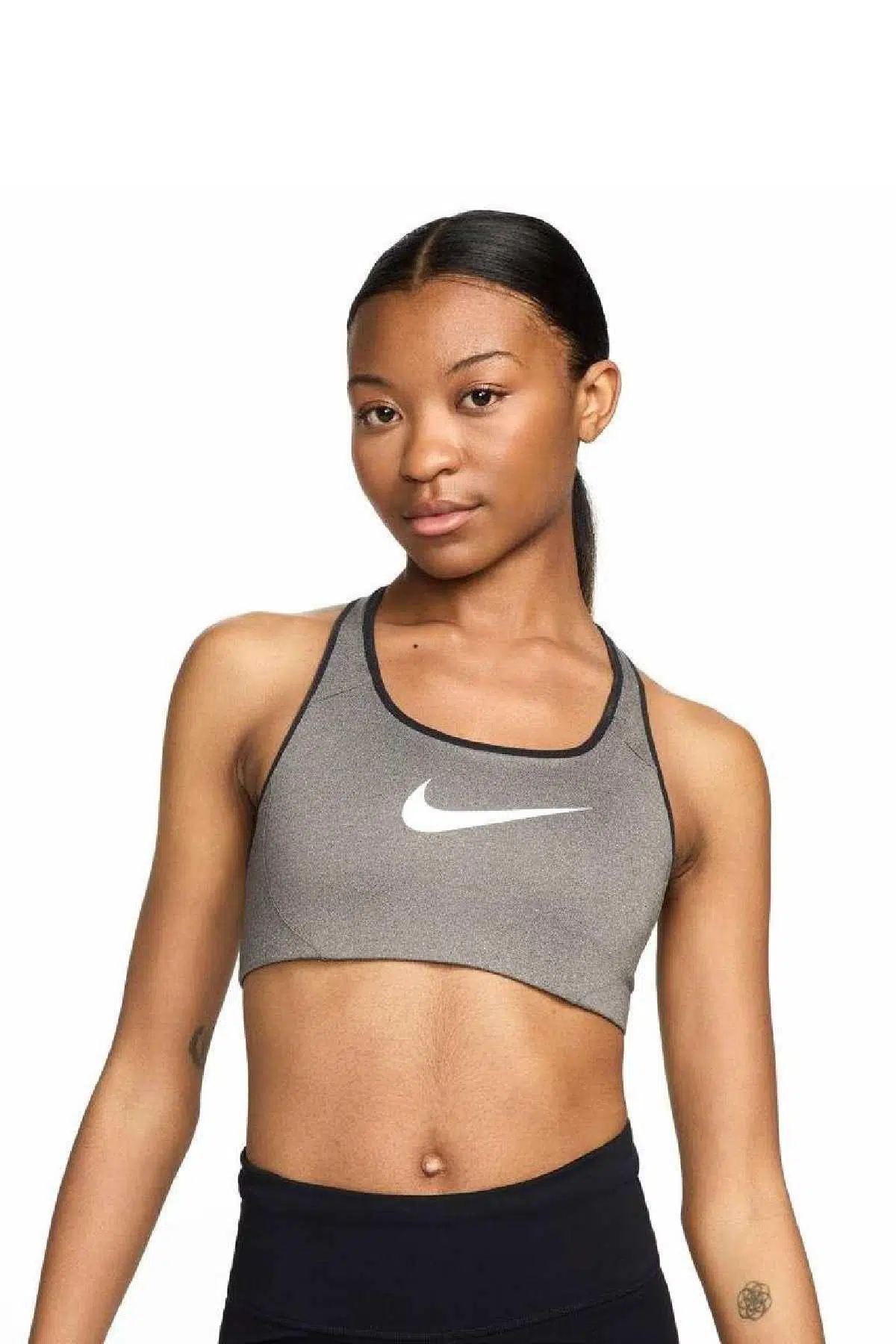 Nike Victory Shape Bra 2.0 548545-091 Koyu Gri Kadın Sporcu Sütyeni