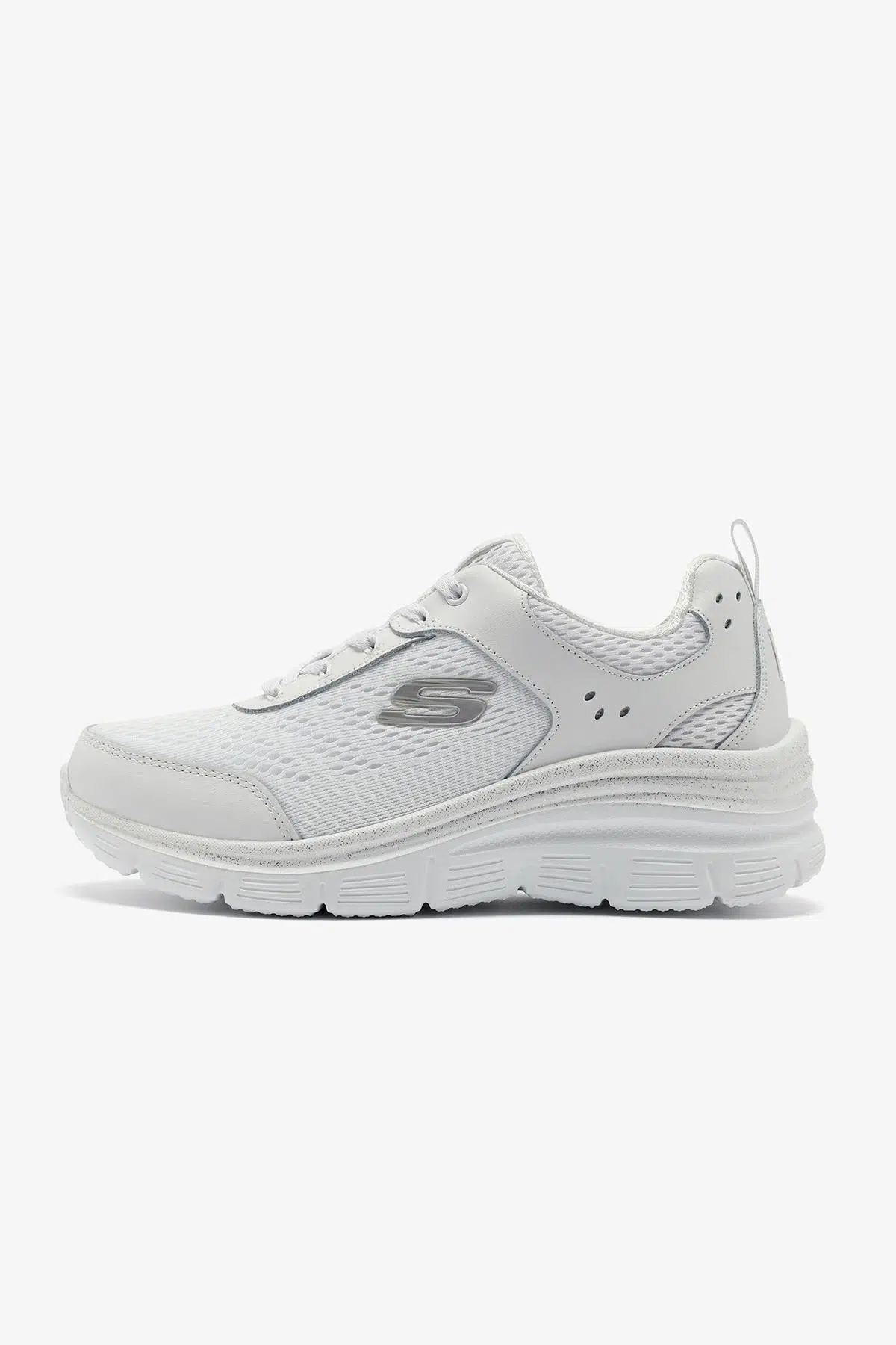 Skechers Fashion Fit 896294TK-WSL Beyaz Kadın Spor Ayakkabı 