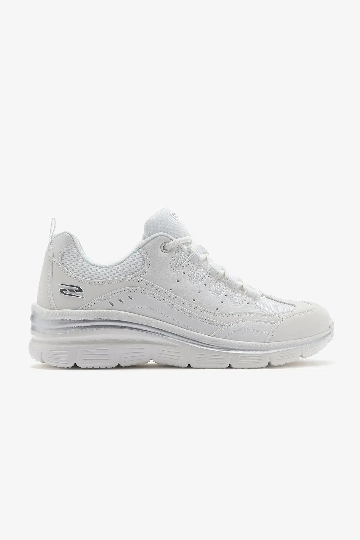 Skechers Fashion Fit 896295-OFWT Beyaz Kadın Spor Ayakkabı 
